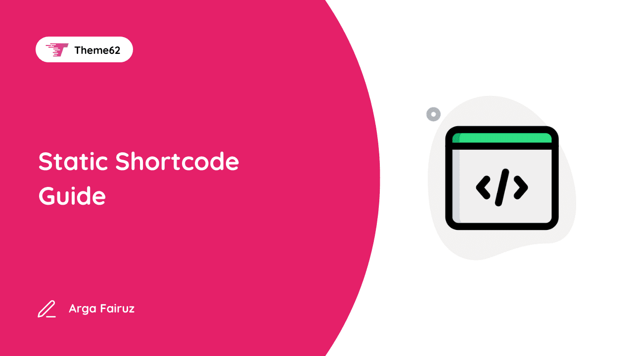 Static Shortcode Guide